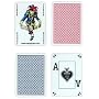 Copag Poker Size PEEK Index Playing Cards (Blue Red Setup)