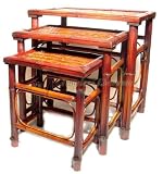 Outdoor Living : 21' Bamboo Nesting Tables, Console, Hall, Furniture