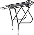 Ibera PakRak Bicycle Touring Carrier Plus+, Frame-Mounted for Heavier Top & Side Loads, Height Adjustable, Fender Board, for 26"-29" Frames