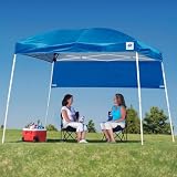 caravan 10x10 canopy-E-Z UP 10 by 10 Dome II , Red Free Shipping