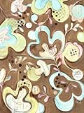 IMAGE OF Greenbox Art + Culture Chocolate Textile Inspiration 1 Stretched Canvas Wall Art by Kristina Bass Bailey, 30 by 40-Inch