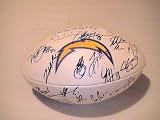 2011 San Diego Chargers Team Signed Autographed Football Philip Rivers Antonio Gates Coa + Hologram