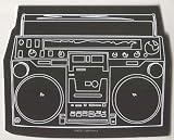 サブカル『BOOM BOX ラジカセ』ステッカー