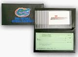 Florida Gators 2006 National Champions Embroidered Leather Checkbook Cover