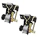 Pair Of 5485SQ Ladder Rack Ratchet Tie-Down Straps Square Mount Replaces Buyers 5480005