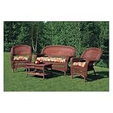 Tortuga Cascade 4 Piece Backyard Conversation Set