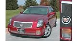 IMAGE OF CADILLAC CTS 2003-2007 CLASSIC MESH CHROME DRIVING LIGHT GRILLE