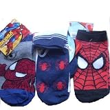 Spider-Man Boys Socks Size 6-81/2, one pair