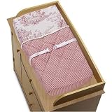 JoJo Designs Changing Pad Cover - Vintage French Red Toile