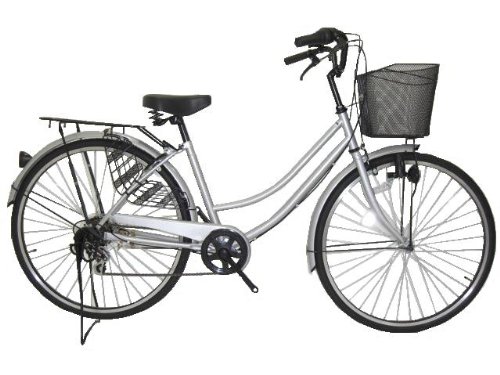 100％完成車でお届けします【自転車　激安】ママチャリ　26インチ　シマノ６段ギア付　最高級ブラックリム仕様(鍵　両立スタンド搭載)
