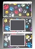 Dogs Puppy Paw Print Vinyl Decal Cover Skin Protector 11 for Nintendo DS Lite