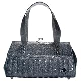 Lux de Ville SILVER SPARKLE STARLIGHT KISSLOCK Handbag