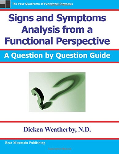 signs and symptoms analysis from a functional perspective