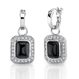 Red Carpet Splendor: Sterling Silver Celebrity Inspired Mini-hoops with... by