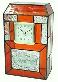 Florida Gators Stained Glass Clock NCAA College Athletics