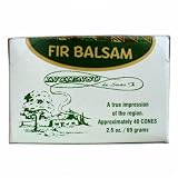 Fir Balsam Incense Box with 40 Cones