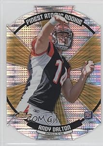 Andy Dalton #44/50 Cincinnati Bengals (Football Card) 2011 Topps Finest Finest Atomic Rookie Die-Cut Gold Refractor #FAR-AD
