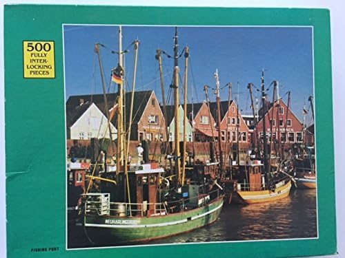 Fishing Port Jgsaw Puzzle by Rainbow Works 500 Pieces