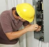 Electrician & Breaker Panel - 18W x 17H - Peel and Stick Wall Decal by Wallmonkeys