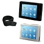 Cowon D2 2GB 4GB Portable Media Player Silicone Skin Protective Case with Sports Adjustable Armband - 2 Color Options