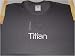 I Love Titian - Ladies Short Sleeve Gildan g640l Rhinestone Shirt