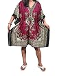 Mogul Bohemian Kaftan Dresses Short Caftan Pink Cover up Tunic Beach Dress