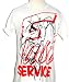 Flash Gordon DC Comics Fast Service Men's White Vintage T-shirt