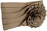 BIG BUDDHA Sasha Clutch,Tan,one size