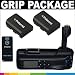 Polaroid Premium Package: Polaroid Wireless LCD Display Performance Battery Grip For Canon Eos 5D Mark II Digital Slr Camera + Polaroid Remote Shutter Release + Polaroid High Capacity Canon LPE6 Rechargeable Lithium Replacement Battery (X2)