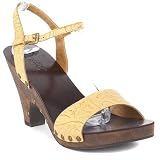Franco Sarto Gobbler Camel sandals by Franco Sarto