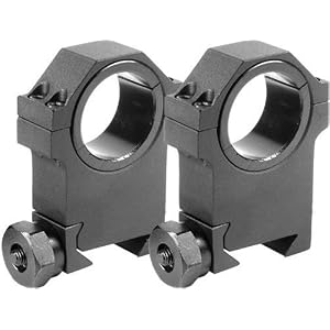BARSKA 30mm HD Weaver Style with 1- Inch Insert Riflescope Ring