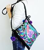 Oriental Charm sac de broderie -Multicolore