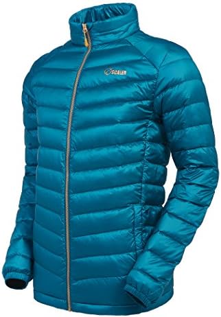 SCALER Men's Packable Lightweight Goose Down Jacket &amp; Winter Coats Blue L (Duck)