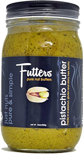 Futters Pistachio Butter - Natural (Dry Roasted) - 16 Ounce