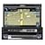 Clarion NZ500 7" In-Dash Single-Din Touchscreen DVD/CD/MP3/USB Receiver, Built-in Navigation and Bluetooth