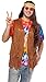Costume Culture Men's Hippie Fringed Vest