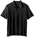 Perry Ellis Men's Big and Tall Jacquard Stripe Polo