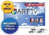 55 LCD TV-Samsung UN55ES8000 55-Inch 1080p 240Hz 3D Slim LED HDTV (Silver)  Free Shipping