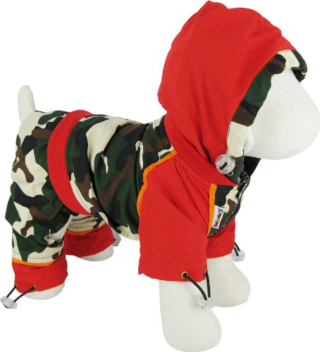 Camo Dog Clothing by Kakadu Pet, Small, 12