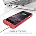iPhone 6s/6 Battery Case - UNU DX Protective iPhone 6s/6 Battery Case ( 4.7 Inches) [Metallic Red] - MFI Apple Certified 3000mAh External Protective iPhone 6s/6 Charging Case Rechargeable Extended Portable Battery Pack Cover Cases Fit with Any Version of Apple iPhone