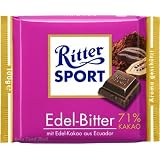 Ritter Sport Bittersweet 71% Cocoa Chocolate 100 g