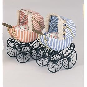 <b>Bodo Hennig Miniature Blue Pram</b>