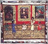 Dancing At the Louvre - Artist: Faith Ringgold - Art Print Poster Size: 28.50 by 22.50 inches