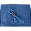 Medium Blue Placemats and Napkins
