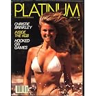 Platinum Magazine Christie Brinkley Swimsuit Pin-Up cover June 1983 by Christie Brinkley