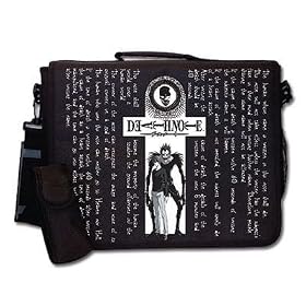 Death Note: Mes School Bag - Light & Ryuk (Black)