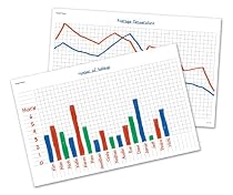 Learning Resource Write-on and Wipe-off Math Graphs Desk Mats