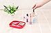 PYRUS Storage Box, Cosmetic Box Transparent Home Multilayer Medical Containers(Random Color)