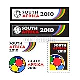 IMAGE OF Wallmonkeys Peel and Stick Wall Decals - World Soccer Cup 2010 Teaser and Banner Designs - 18