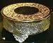 Bargain Priced Silver Wedding Cake Stand 12" Round Photos Can
